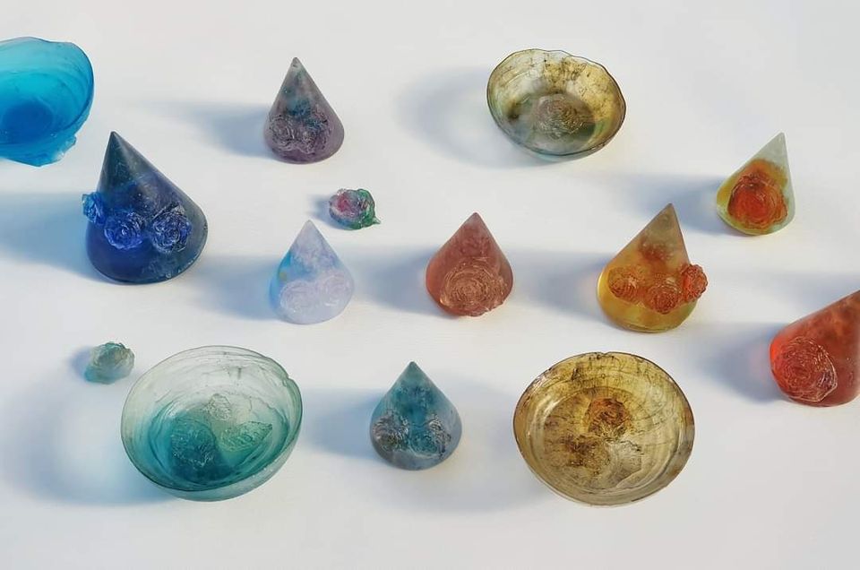Cast glass
